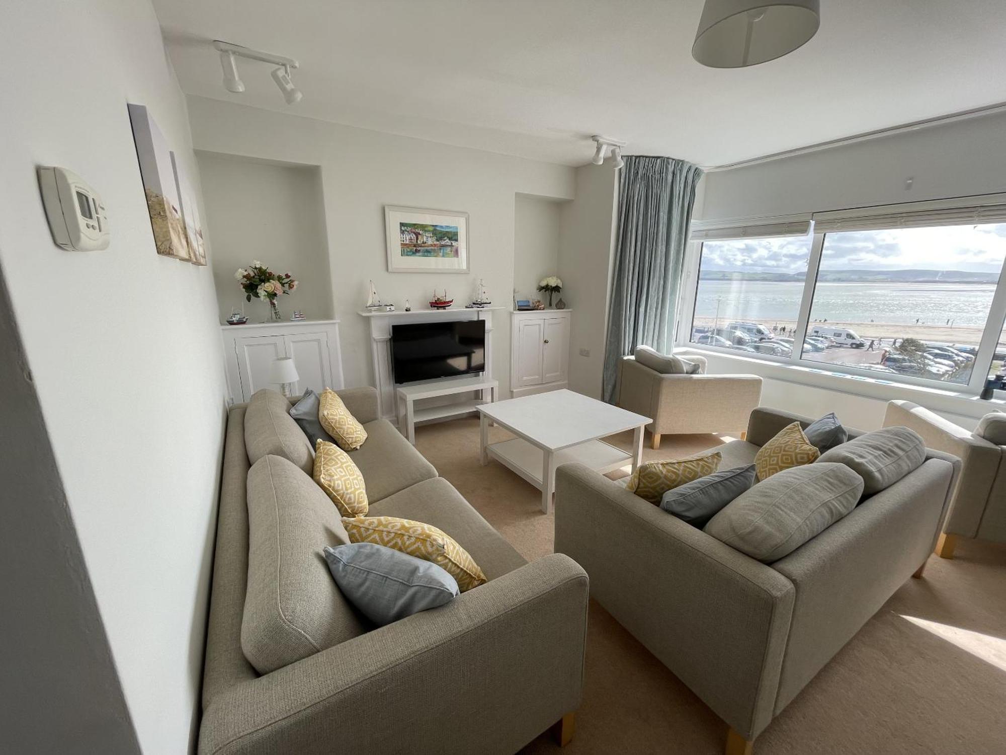 Lovely Seafront 2 Bedroom Apartment 4 阿伯蒂费 外观 照片